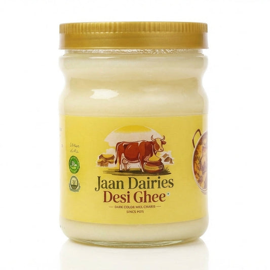 Jaan Dairies Pure Buffalo Desi Ghee – 100% Natural & Traditional Farm Fresh Ghee